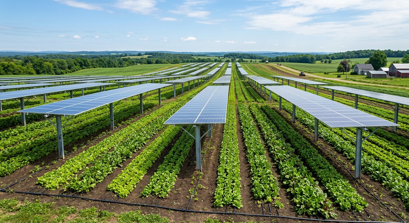 Solar powered agriculture